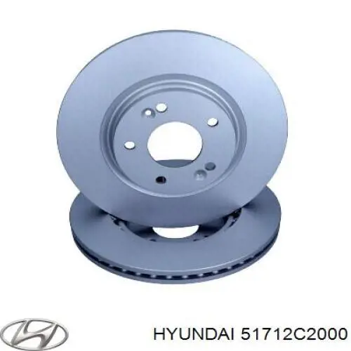 Купить 51712C2000 Hyundai/Kia Ротор тормозной