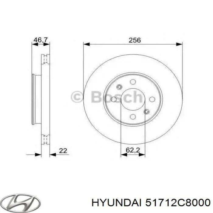 51712C8000 Hyundai/Kia