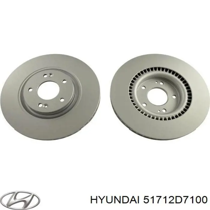 Тормоз дисковый передний Hyundai/Kia 51712D7100 цена, от 141.33 USD