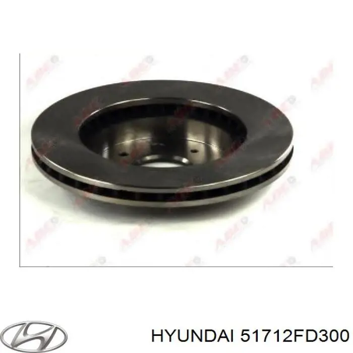 Купить 51712FD300 Hyundai/Kia Ротор тормозной
