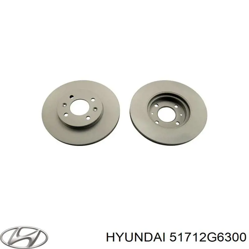 Купить 51712G6300 Hyundai/Kia Ротор тормозной
