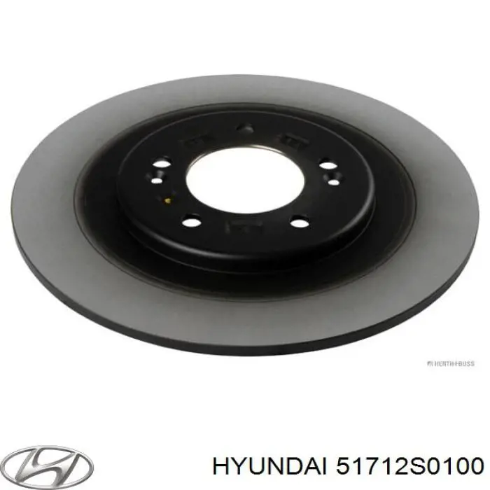Купить 51712S0100 Hyundai/Kia Ротор тормозной