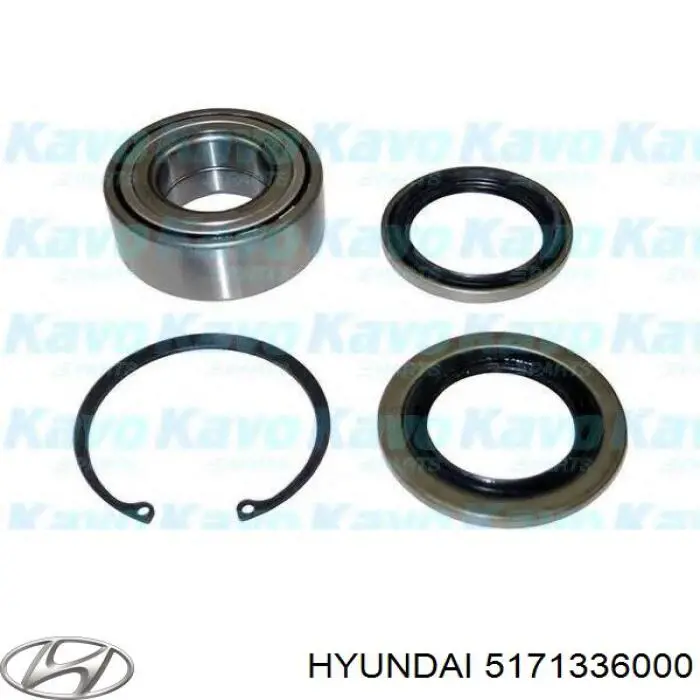 Сальник передней ступицы внутренний Hyundai/Kia 5171336000 цена, от 3.80 USD