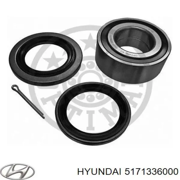 Купить 5171336000 Hyundai/Kia Сальник передней ступицы внутренний