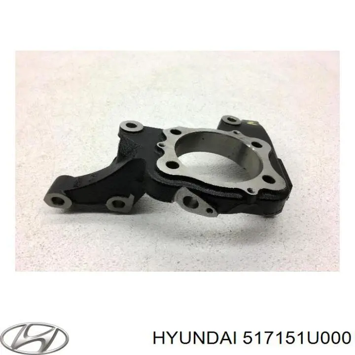 517151U000 Hyundai/Kia Цапфа - поворотный кулак передний, левый
