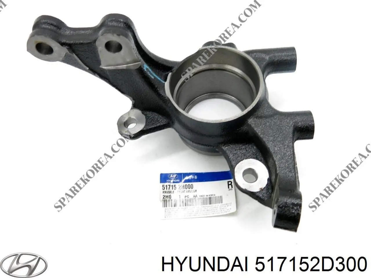 Цапфа (поворотный кулак) передний левый Hyundai/Kia 517152D300 цена, от 34.35 USD