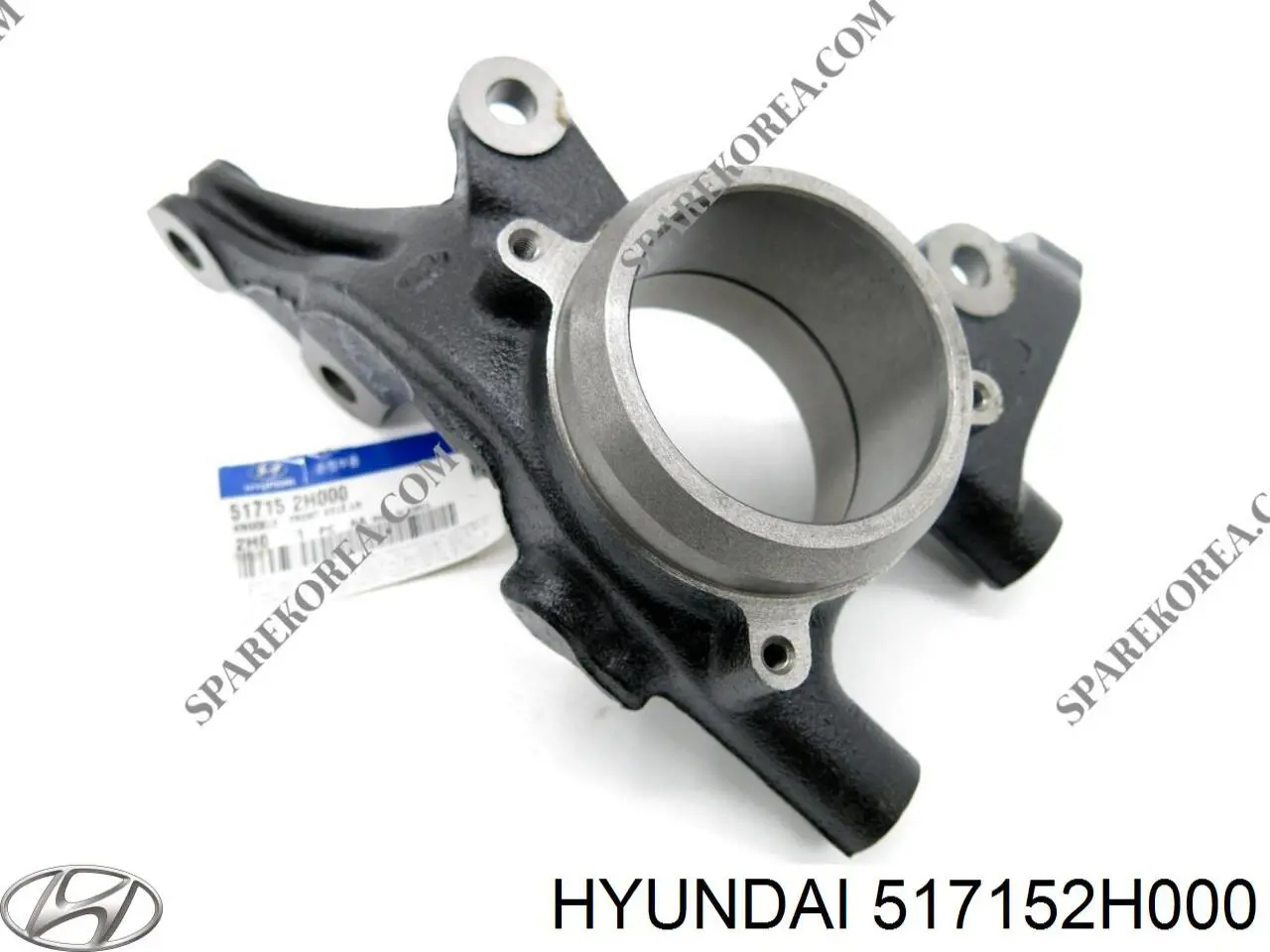 517152H000 Hyundai/Kia цапфа (поворотный кулак передний левый)