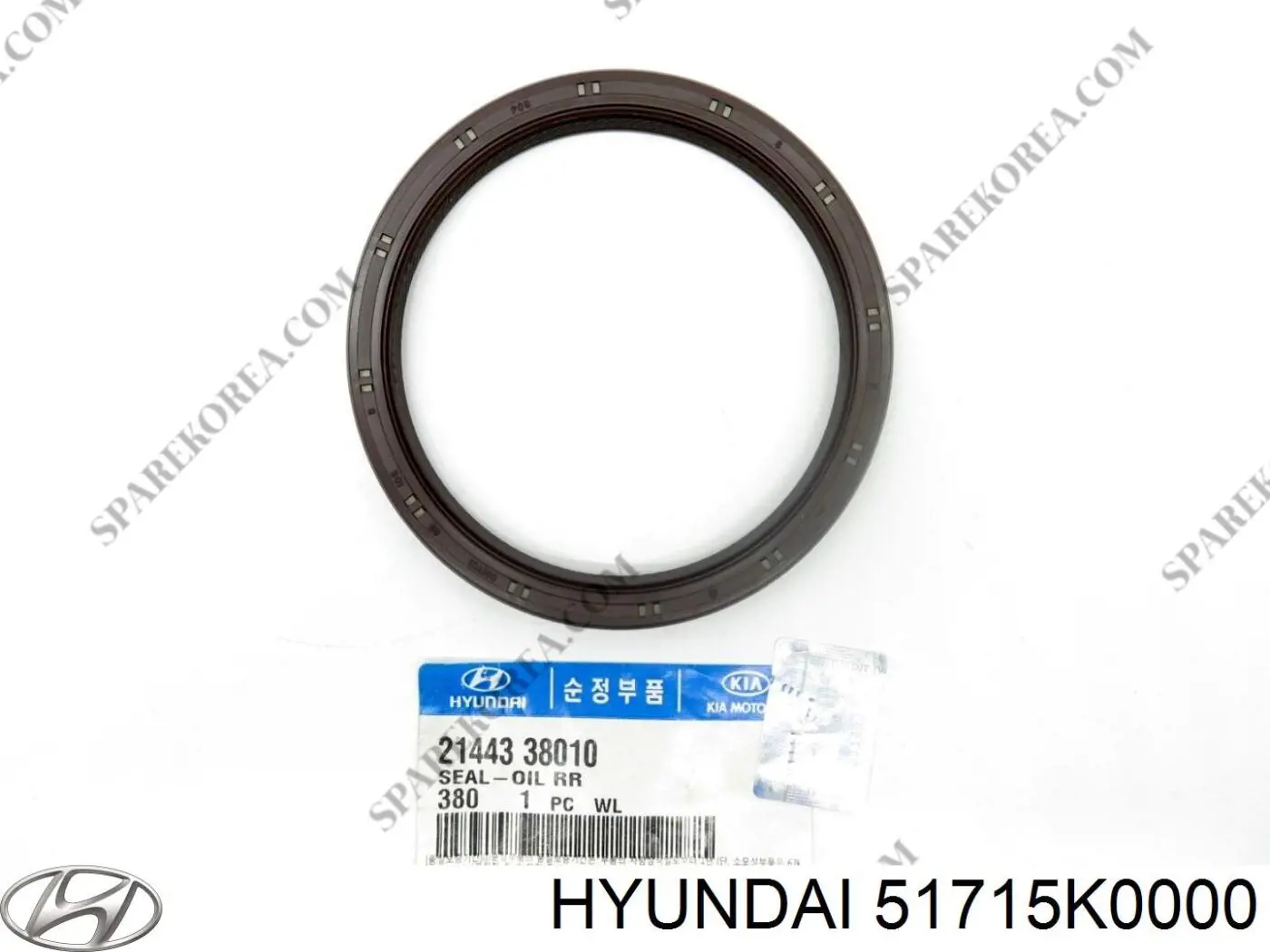 Цапфа передняя левая 51715K0000 Hyundai/Kia
