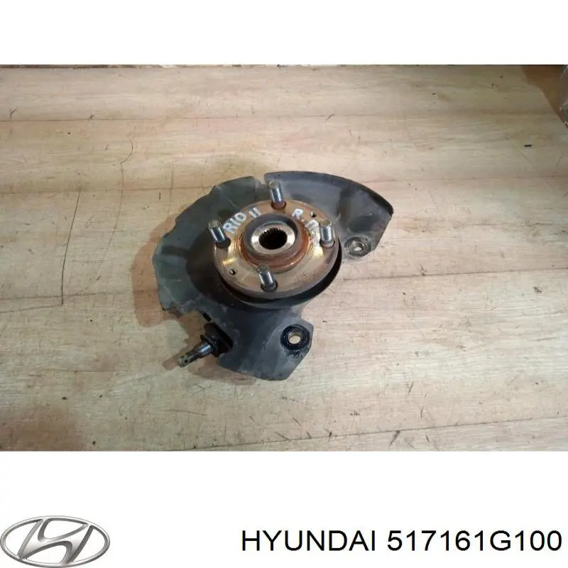517161G100 Hyundai/Kia pino moente (extremidade do eixo dianteiro direito)