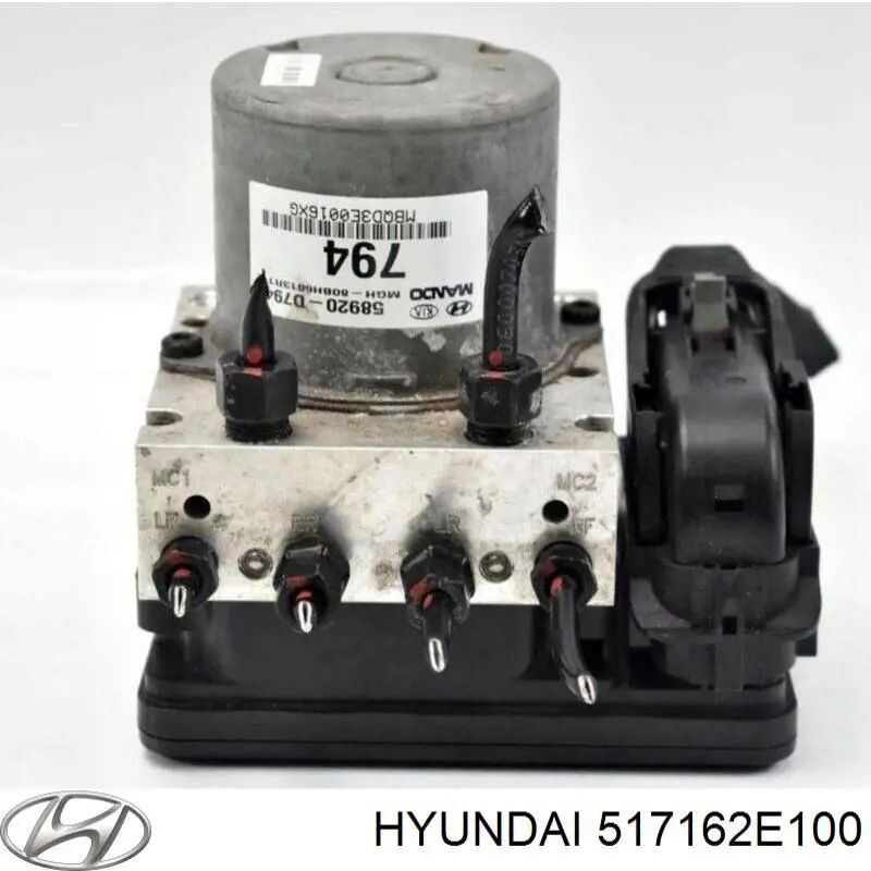 517162E100 Hyundai/Kia цапфа (поворотный кулак передний правый)