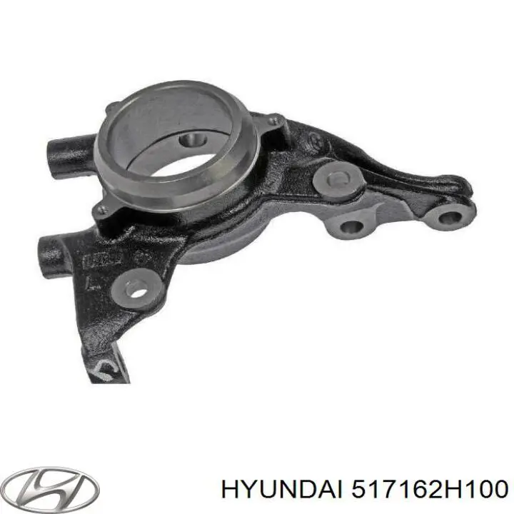 517162H100 Hyundai/Kia цапфа (поворотный кулак передний правый)