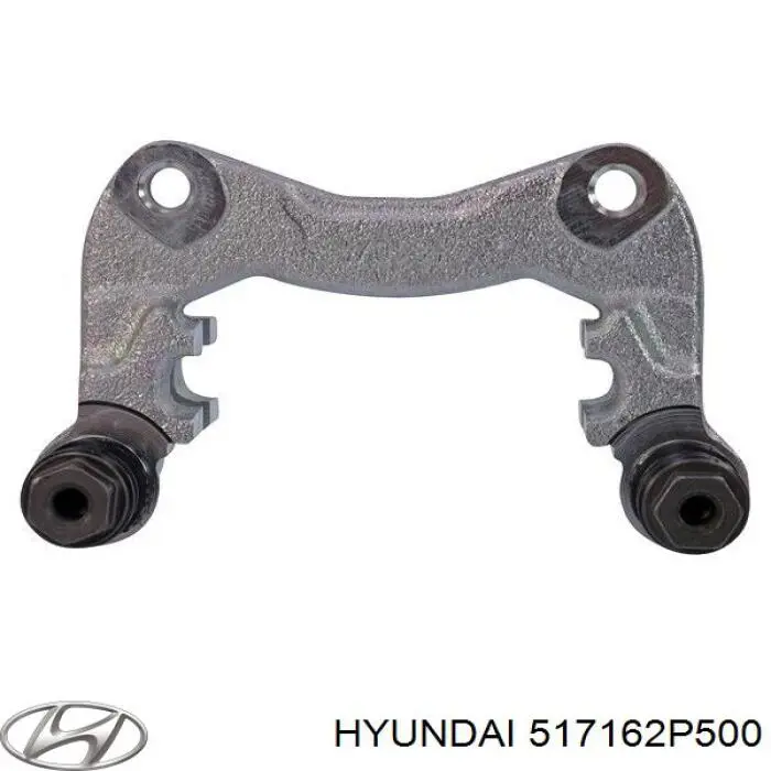 517162P500 Hyundai/Kia цапфа (поворотный кулак передний правый)