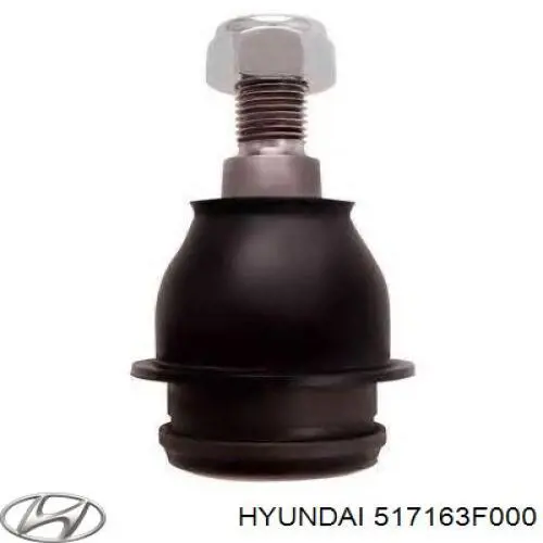 Цапфа (поворотный кулак) передний правый 517163F000 Hyundai/Kia