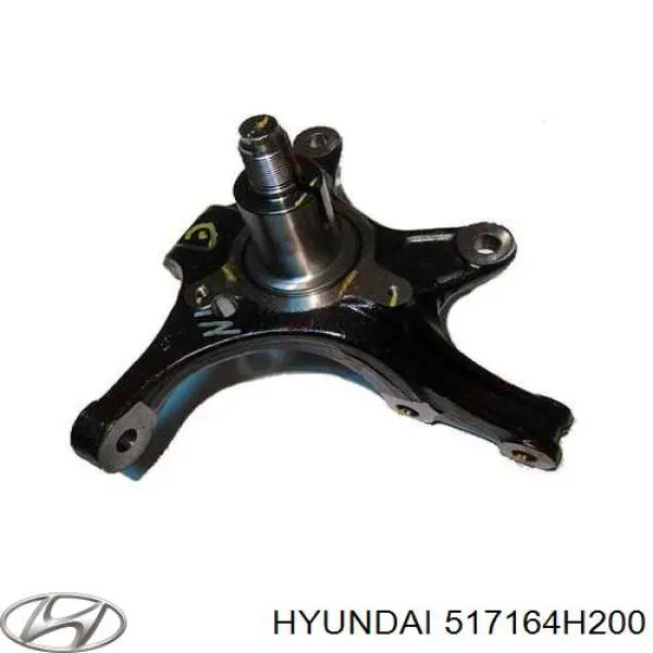 517164H200 Hyundai/Kia цапфа (поворотный кулак передний правый)