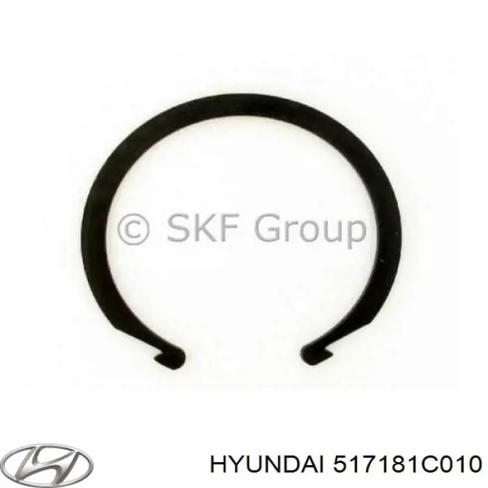 Кольцо стопорное подшипника передней ступицы Hyundai/Kia 517181C010