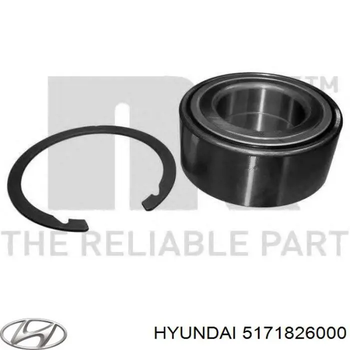 Кольцо стопорное подшипника передней ступицы на Hyundai Sonata YF