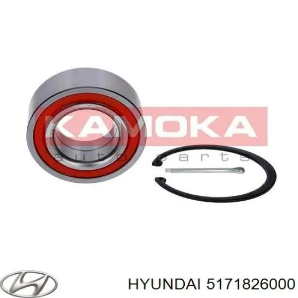 Кольцо стопорное подшипника передней ступицы 5171837000 Hyundai/Kia