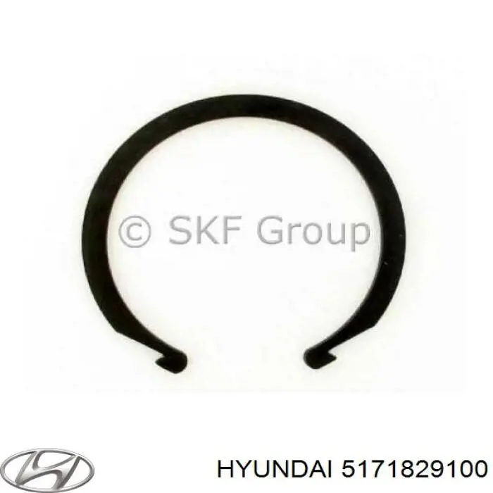 Кольцо стопорное подшипника передней ступицы Hyundai/Kia 5171829100 цена, от 2.68 USD