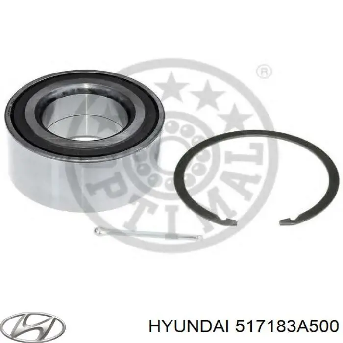 Подшипник ступицы 517183A500 Hyundai/Kia