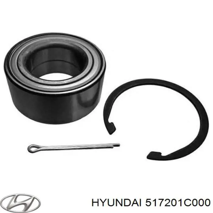 517201C000 Hyundai/Kia подшипник ступицы передней