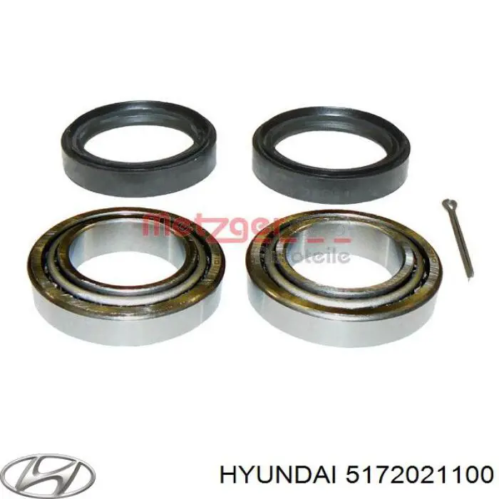 Купить 5172021100 Hyundai/Kia Подшипник передней ступицы