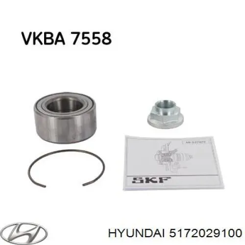 Подшипник ступицы 5172029100 Hyundai/Kia