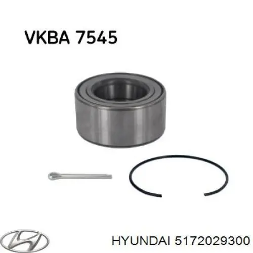 Подшипник ступицы 5172029300 Hyundai/Kia