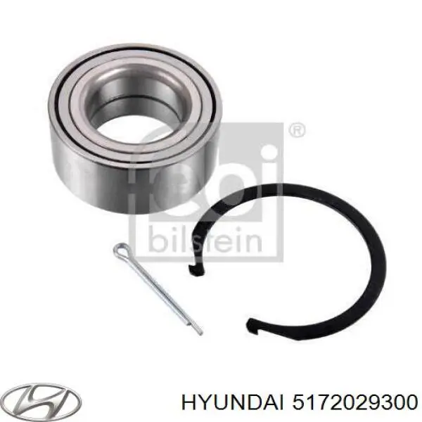 Ступичный подшипник передний Hyundai/Kia 5172029300
