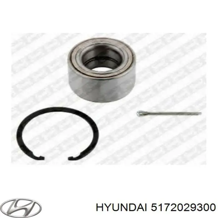 Купить 5172029300 Hyundai/Kia Подшипник передней ступицы