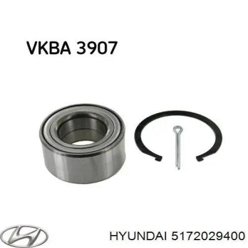 5172029400 Hyundai/Kia подшипник ступицы передней