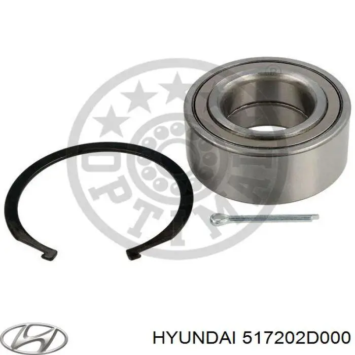 Купить 517202D000 Hyundai/Kia Подшипник передней ступицы