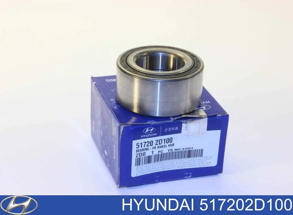 Комплект подшипника ступицы колеса Hyundai/Kia 517202D100 цена, от 19.98 USD
