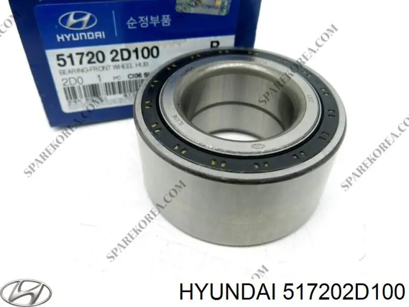 Купить 517202D100 Hyundai/Kia Подшипник передней ступицы