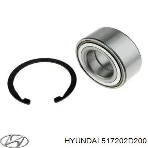 Подшипник ступицы 517202D200 Hyundai/Kia