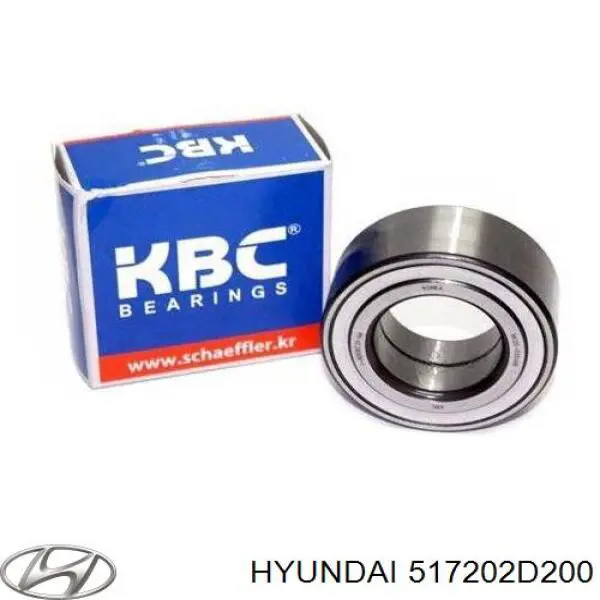 Ступичный подшипник передний Hyundai/Kia 517202D200