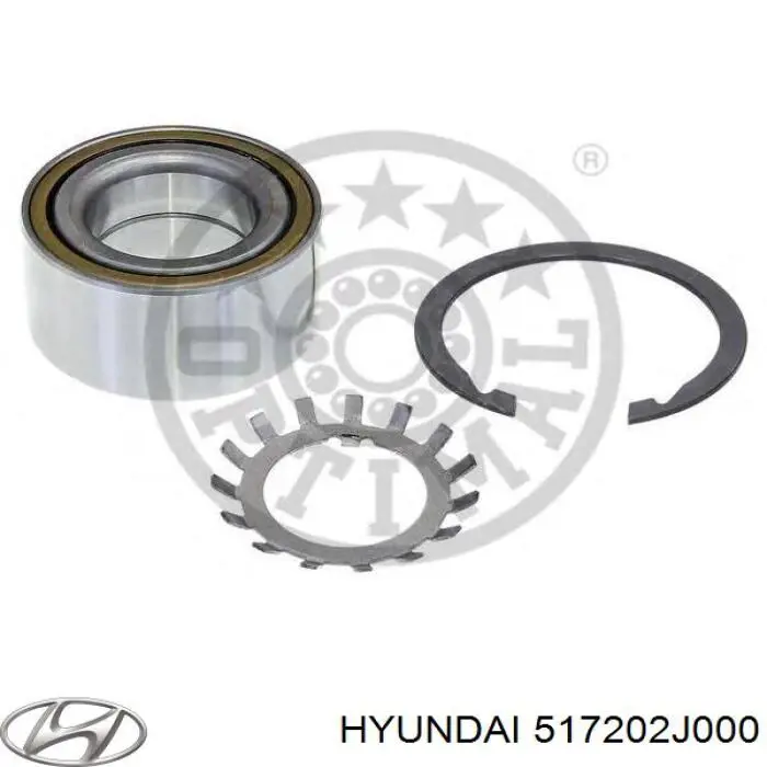 Подшипник задней ступицы 517202J000 Hyundai/Kia