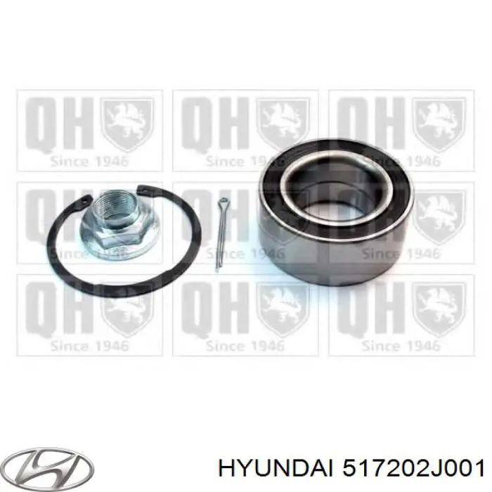 Купить 517202J001 Hyundai/Kia Подшипник передней ступицы