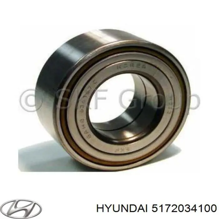 Купить 5172034100 Hyundai/Kia Подшипник передней ступицы