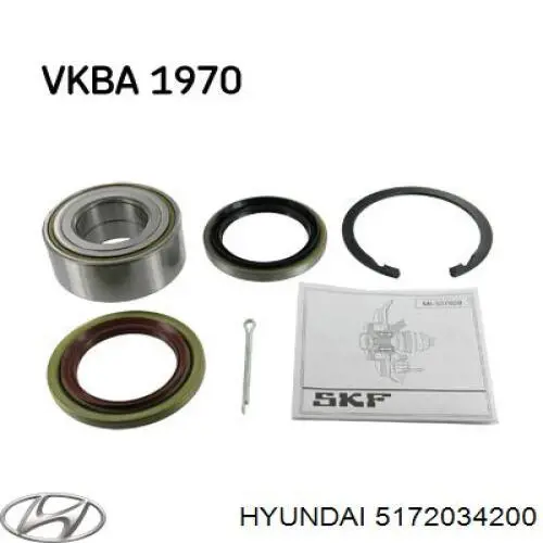 5172034200 Hyundai/Kia подшипник ступицы передней