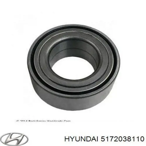 Ступичный подшипник передний Hyundai/Kia 5172038110