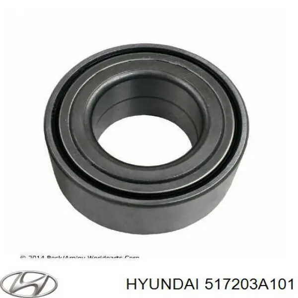 Комплект подшипника ступицы колеса Hyundai/Kia 517203A101 цена, от 29.22 USD