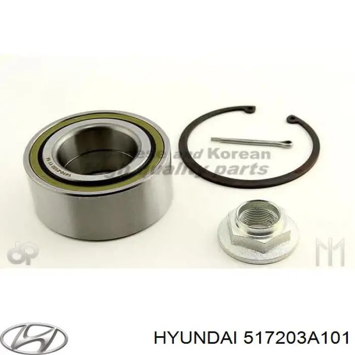 517203A101 Hyundai/Kia подшипник ступицы передней
