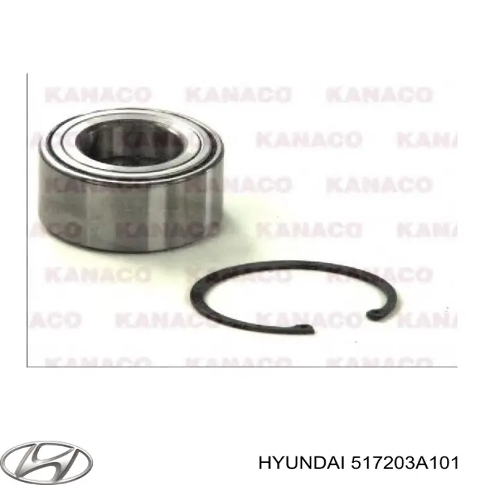 Купить 517203A101 Hyundai/Kia Подшипник передней ступицы
