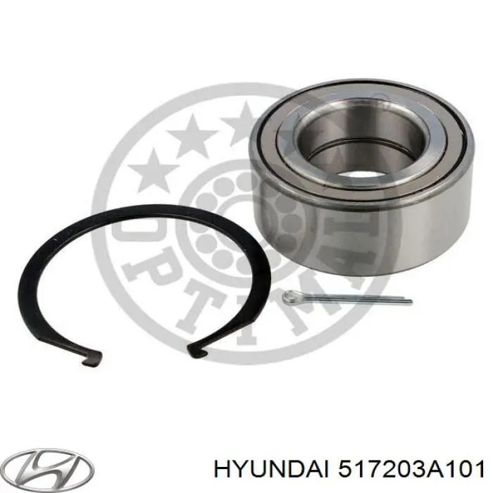 517203A101 Hyundai/Kia Подшипник ступицы передней