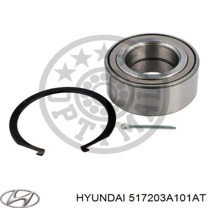 Подшипник ступицы 517203A101AT Hyundai/Kia