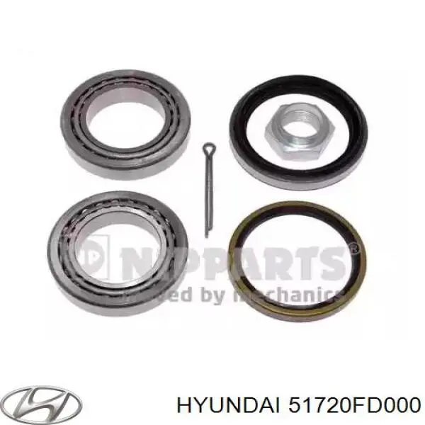 Купить 51720FD000 Hyundai/Kia Подшипник передней ступицы