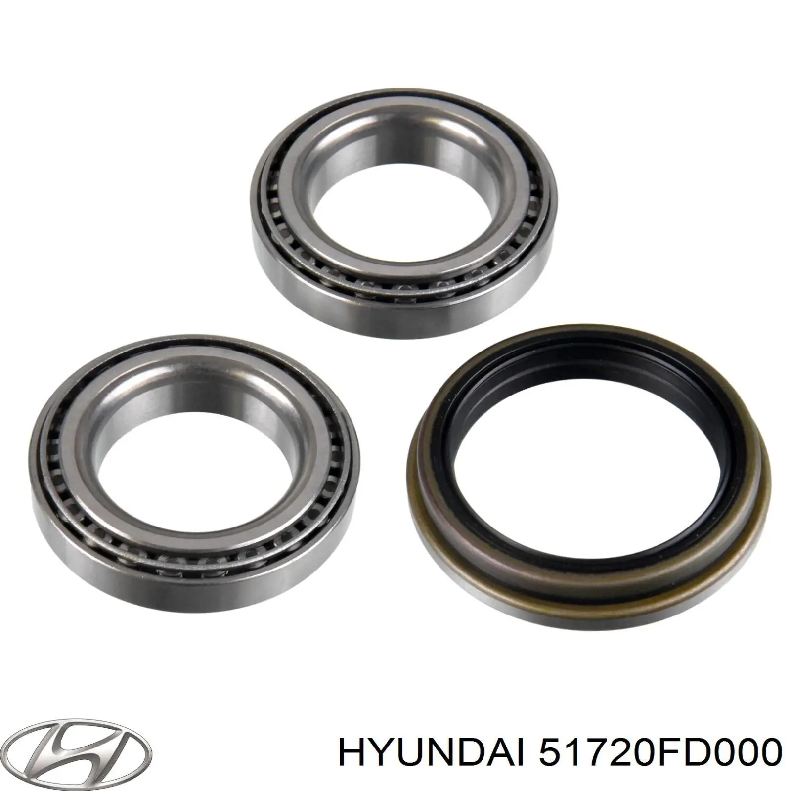 51720FD000 Hyundai/Kia Подшипник ступицы передней