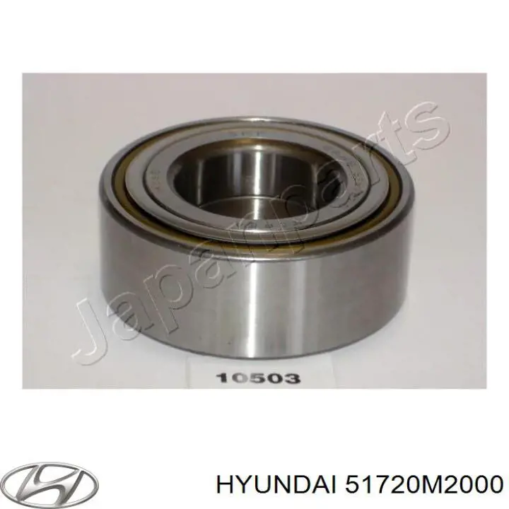 Комплект подшипника ступицы колеса Hyundai/Kia 51720M2000 цена, от 25.13 USD