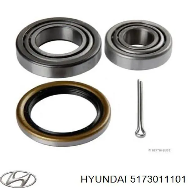 Подшипник ступицы задней наружный Hyundai/Kia 5173011101 цена, от 8.88 USD
