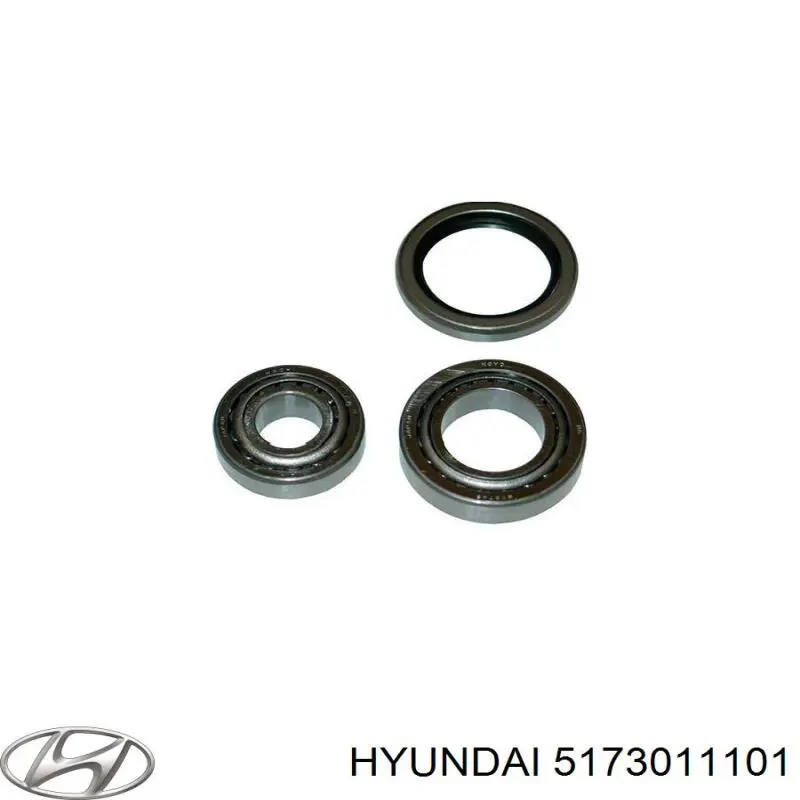 Подшипник ступицы задней наружный 5173011101 Hyundai/Kia